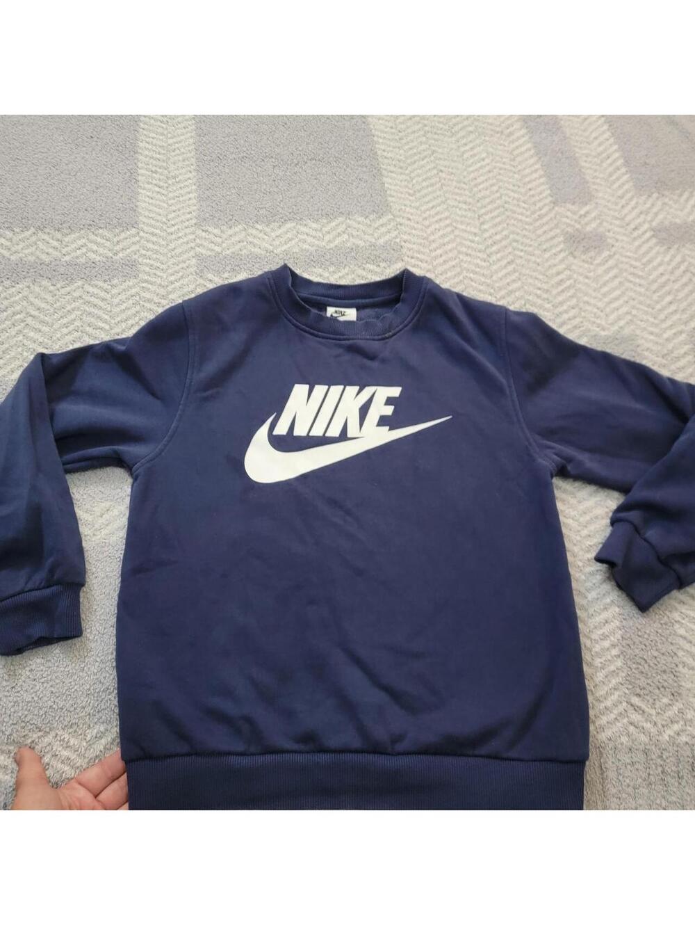 Nike Kid's Navy and Blue Jumper